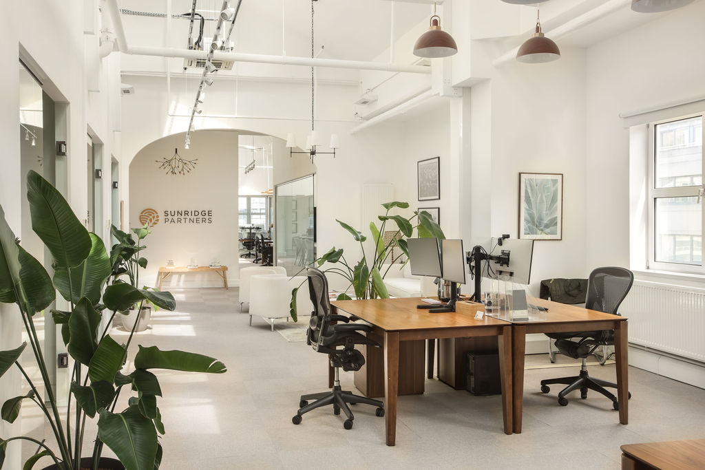The London Office — Open-plan workstations