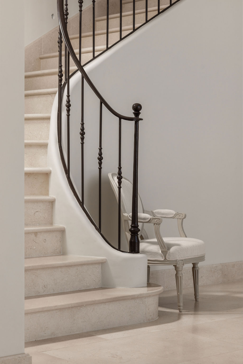 Olive D’Or — Sculptural stone staircase