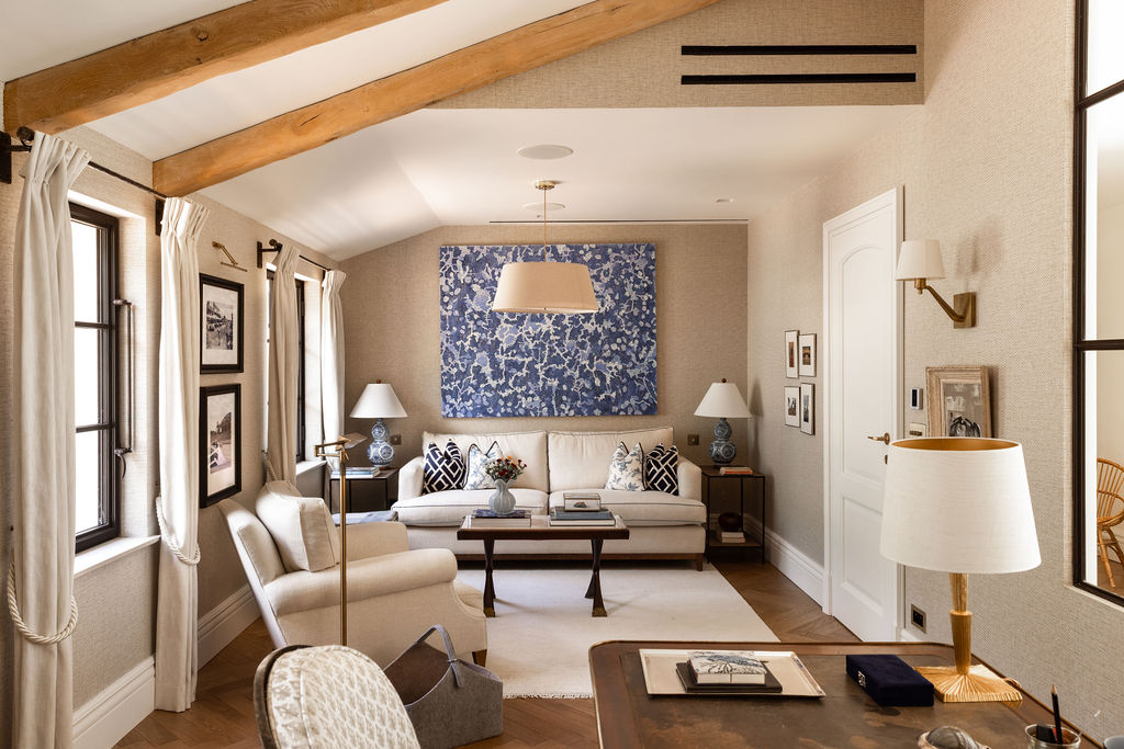 Olive D’Or — Beamed sitting room