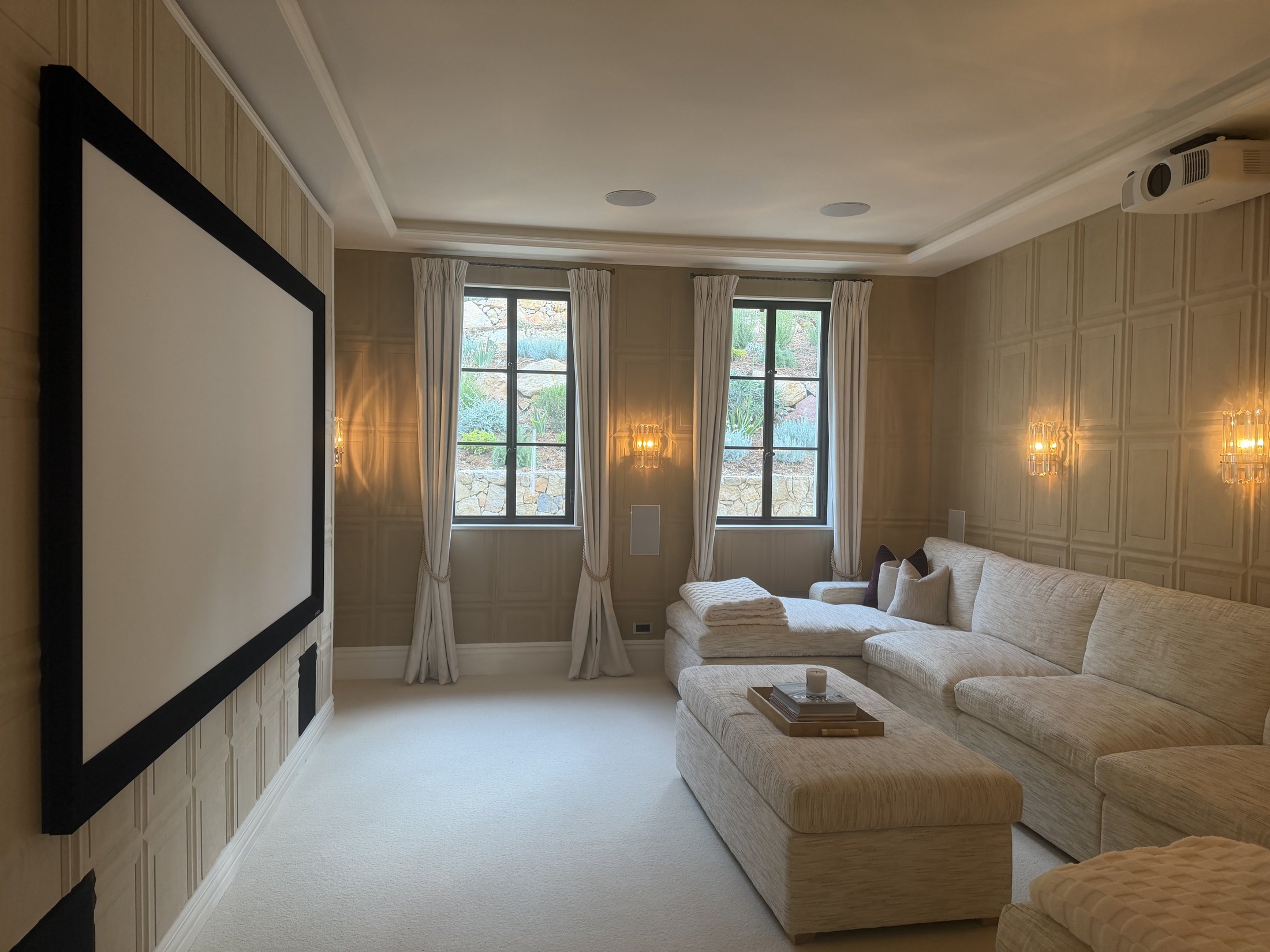 Olive D’Or — The cinema room
